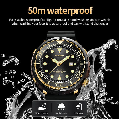 LIGE Fashion Diver Watch