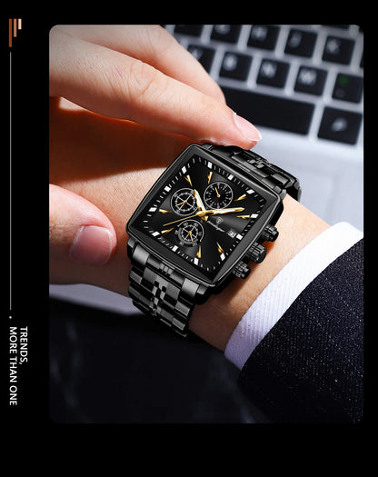 POEDAGAR Business Men Clock