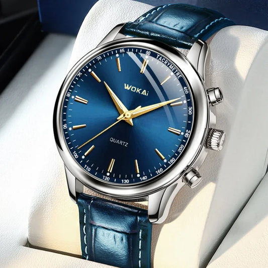 Fashion Male Clock Mens Casual Wristwatch