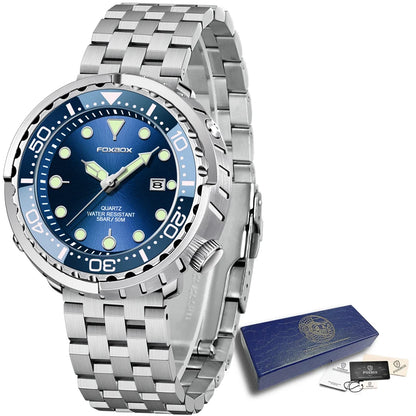 LIGE Fashion Diver Watch