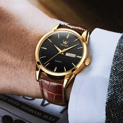 OLEVS Top Brand Men Classic Quartz
