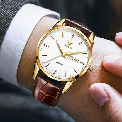 OLEVS Top Brand Men Classic Quartz
