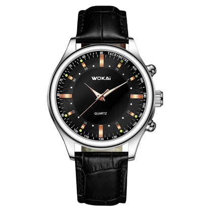 Fashion Male Clock Mens Casual Wristwatch