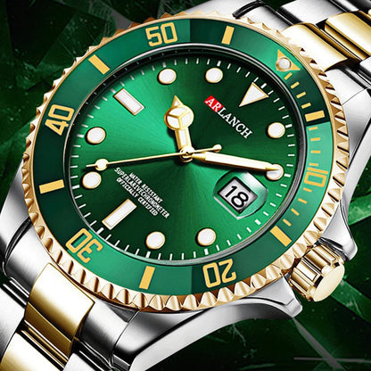 ARLANCH Quartz Steel Watch Luminous