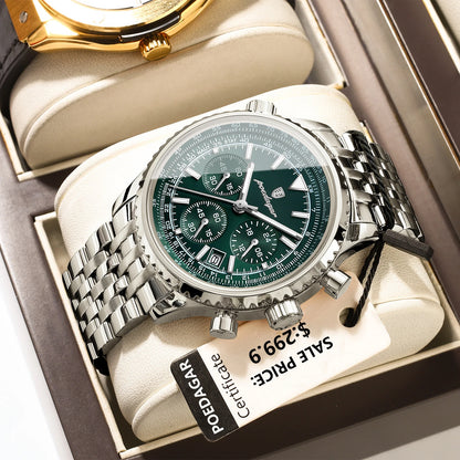POEDAGAR Luxury Military Watch Waterproof