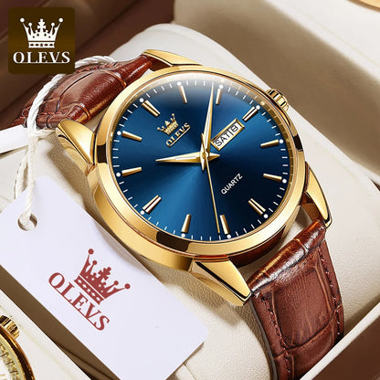 OLEVS Top Brand Men Classic Quartz