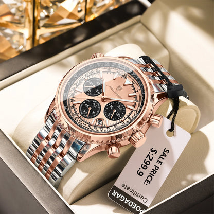 POEDAGAR Luxury Military Watch Waterproof