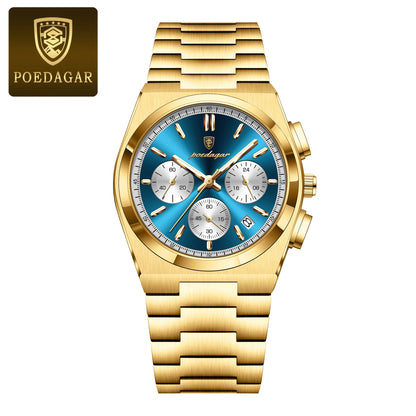 POEDAGAR Luxury Quartz Watch Sport